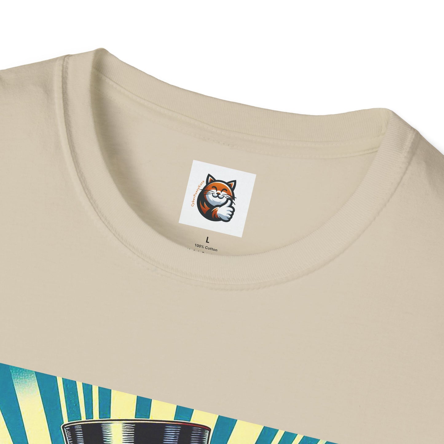 Selkirk Rex Cat T-Shirt steam punk