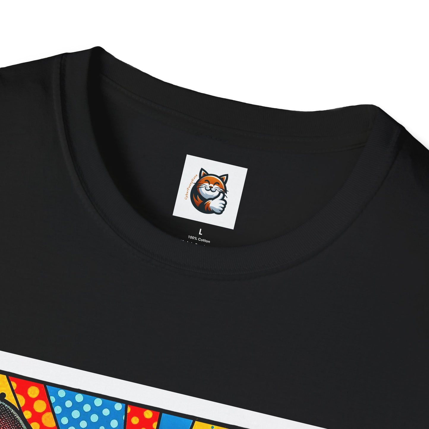 Devon Rex Comic book  Unisex Softstyle T-Shirt