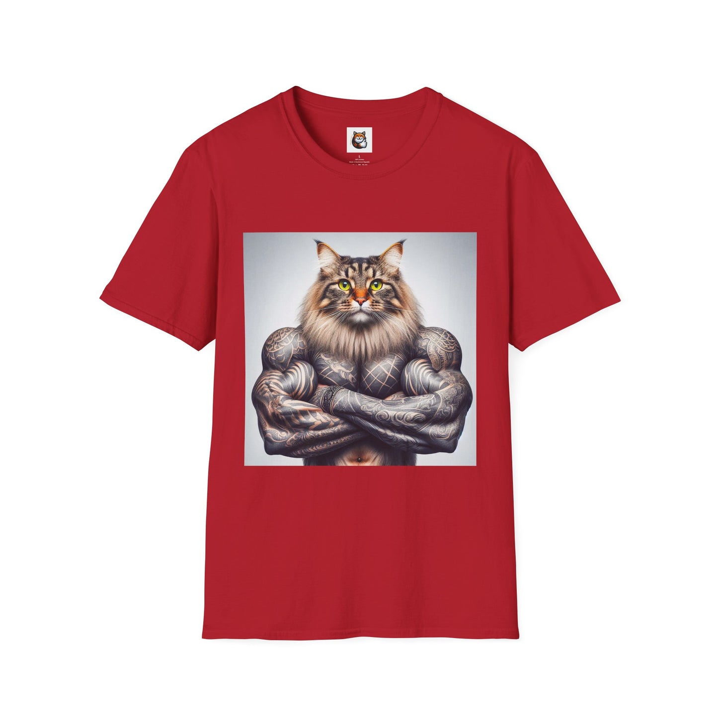Norwegian Forest Cat Unisex Softstyle T-Shirt