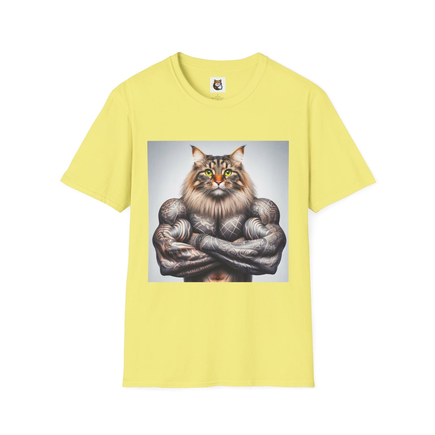 Norwegian Forest Cat Unisex Softstyle T-Shirt