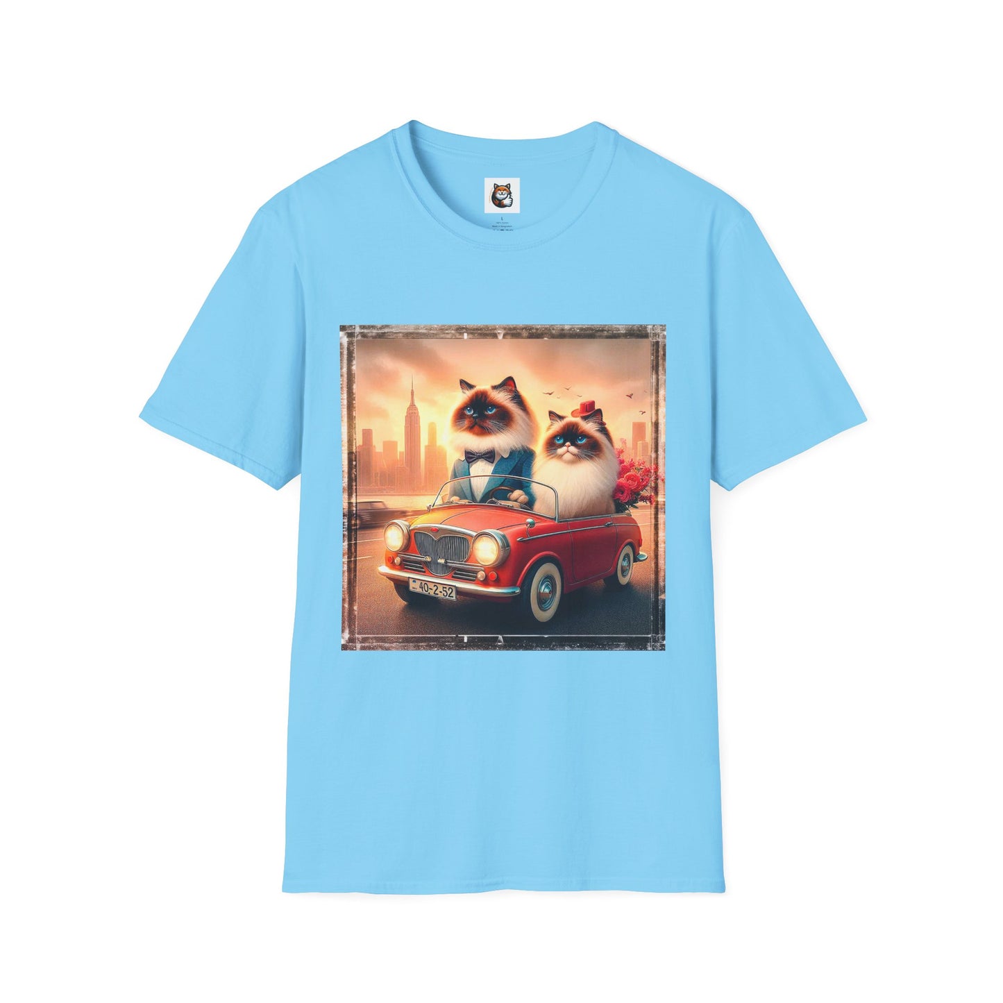 Wacky Birman tiny car Softstyle T-Shirt