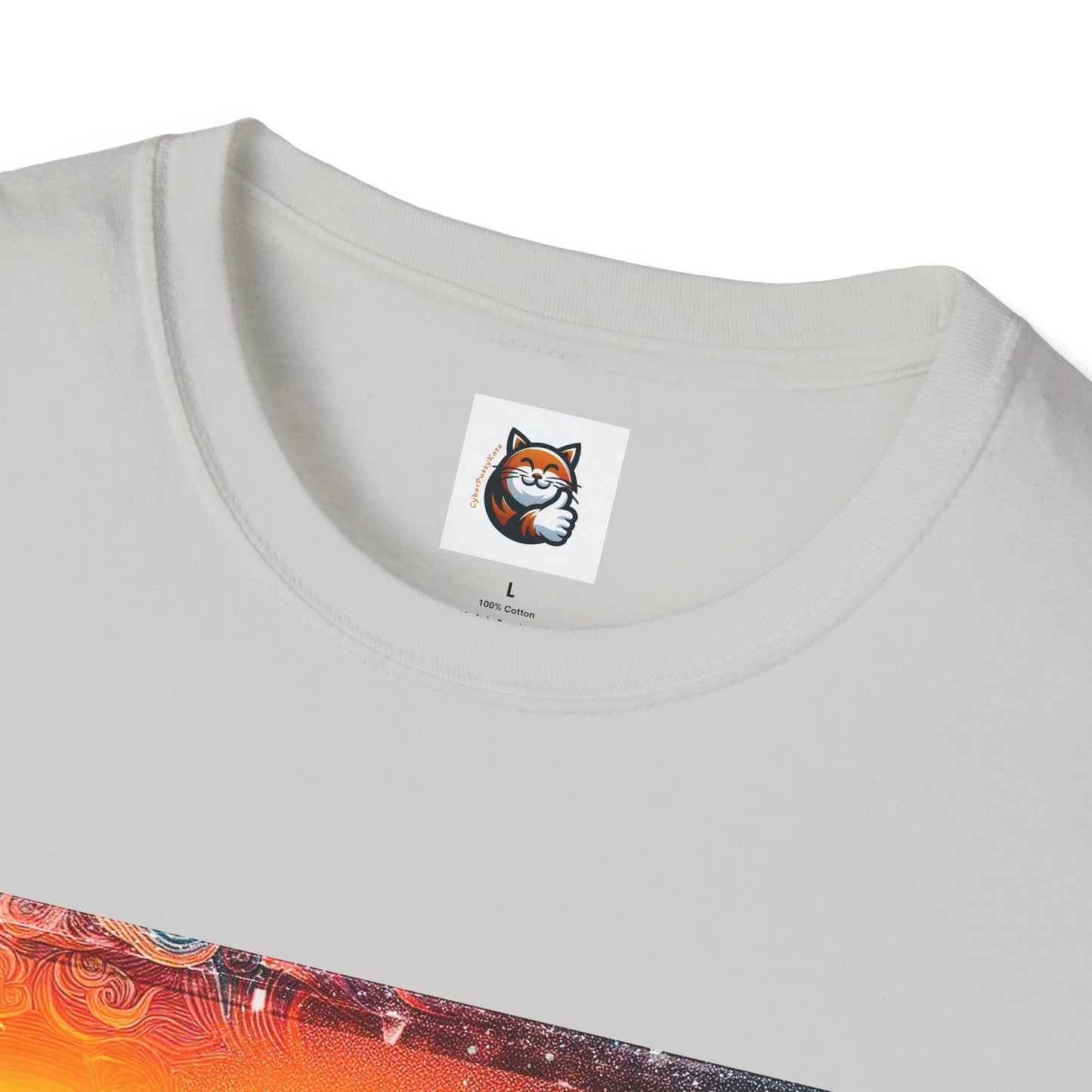 Devon Rex Cat hawaiian surfer Softstyle T-Shirt