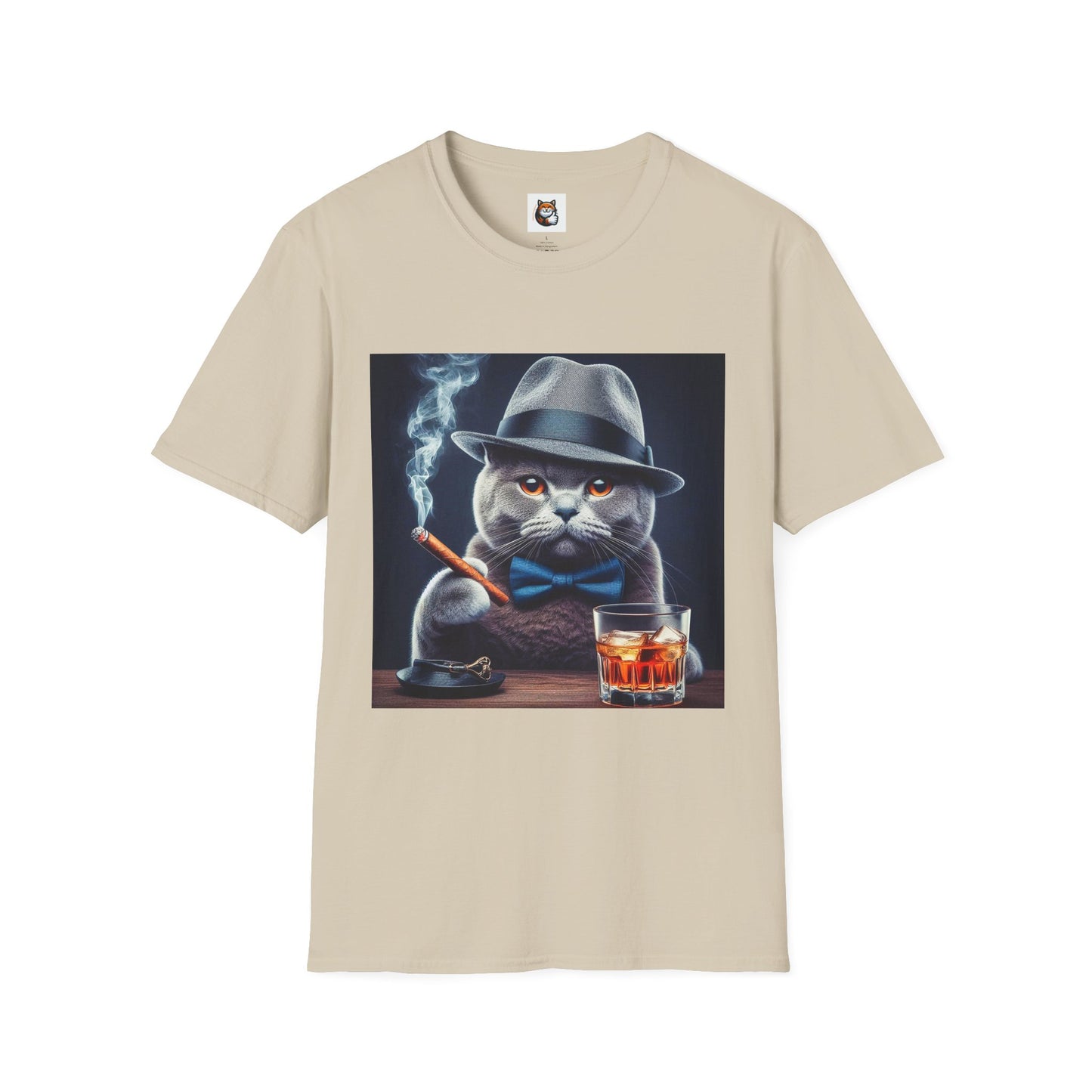 Russian Blue Cat cigars shirt