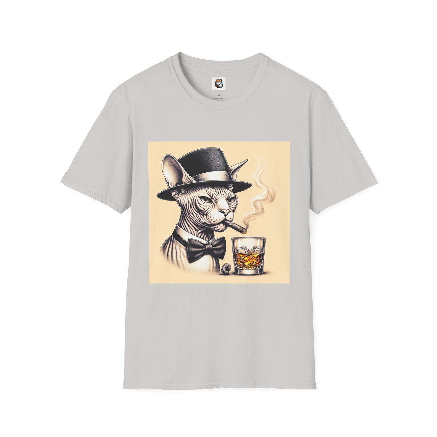 Sphynx Cat bar smoking