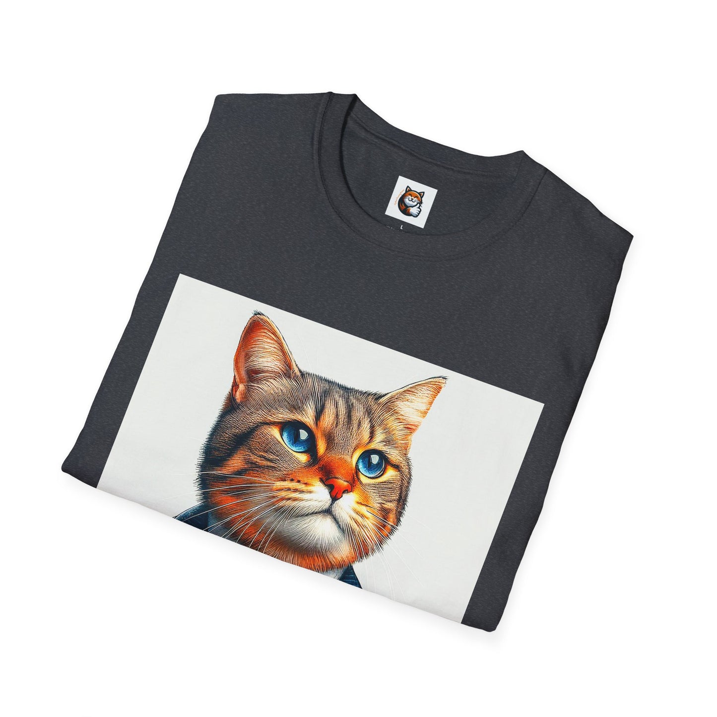 Domestic Cat Unisex Softstyle T-Shirt