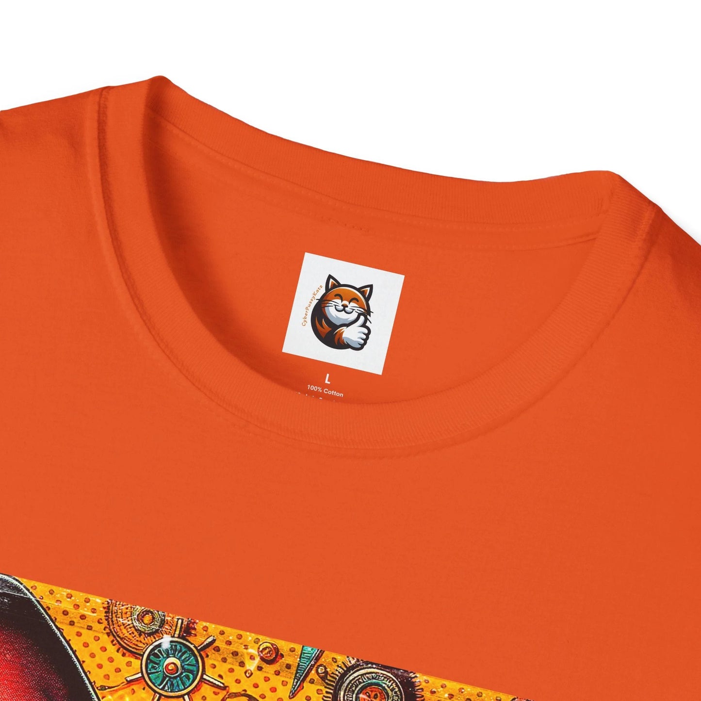 Cornish Rex Cat steam punk T-Shirt by Printify