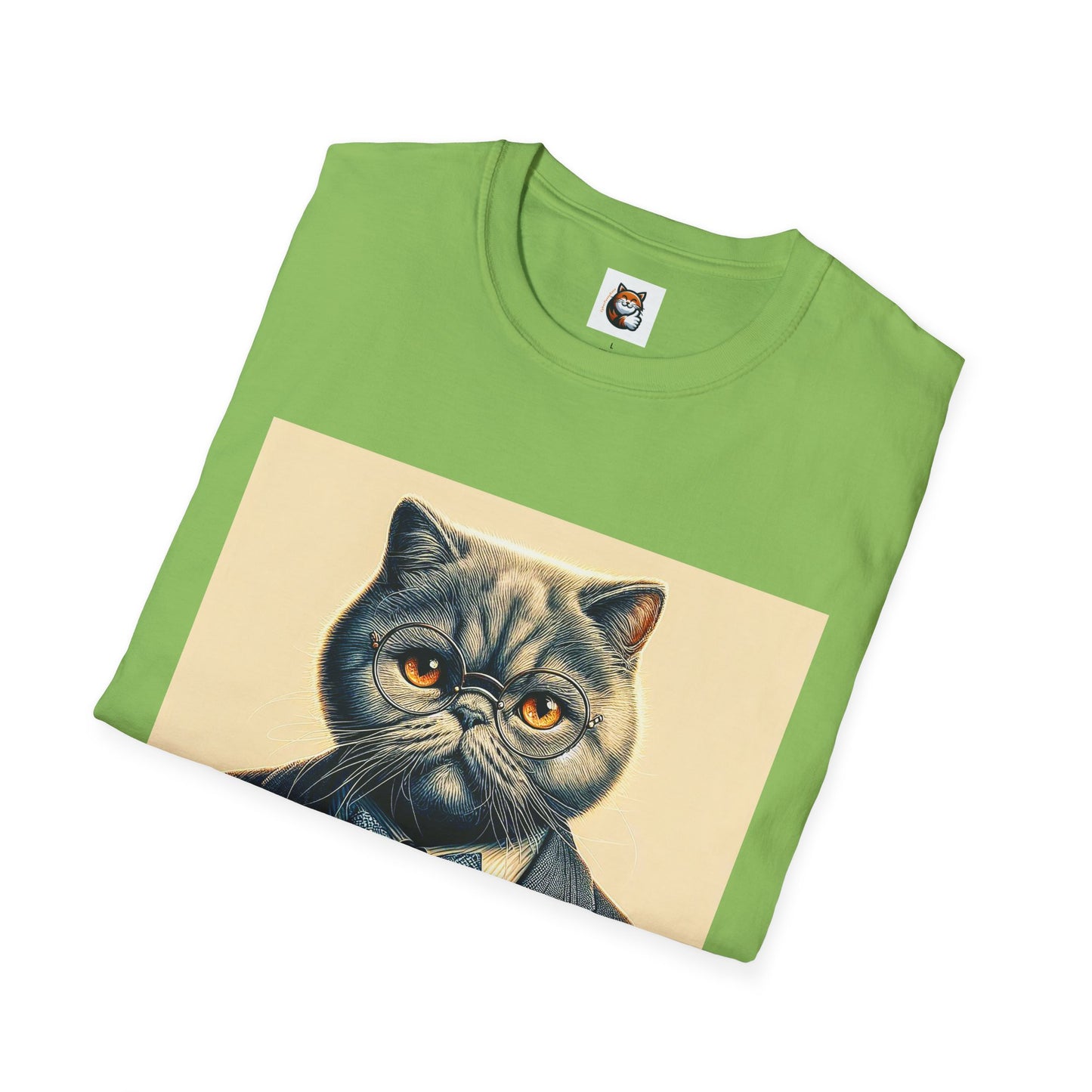 Selkirk Rex Cat T-Shirt business professional