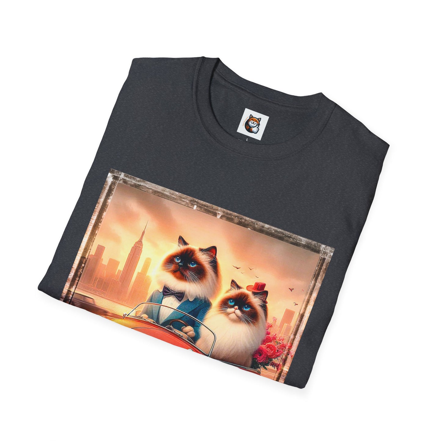 Wacky Birman tiny car Softstyle T-Shirt