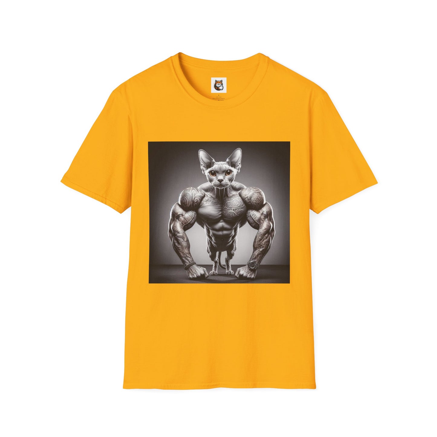 Devon Rex Cat Unisex Softstyle T-Shirt