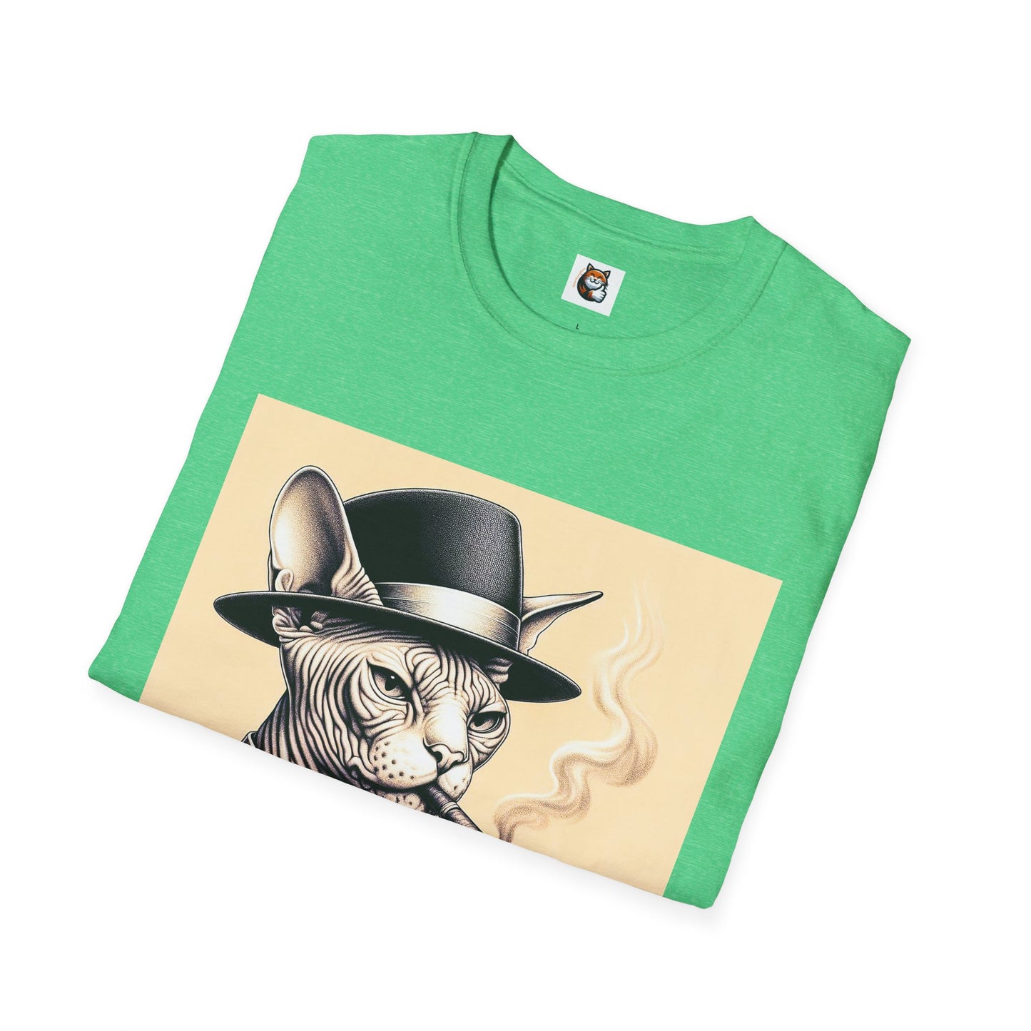 Sphynx Cat bar smoking