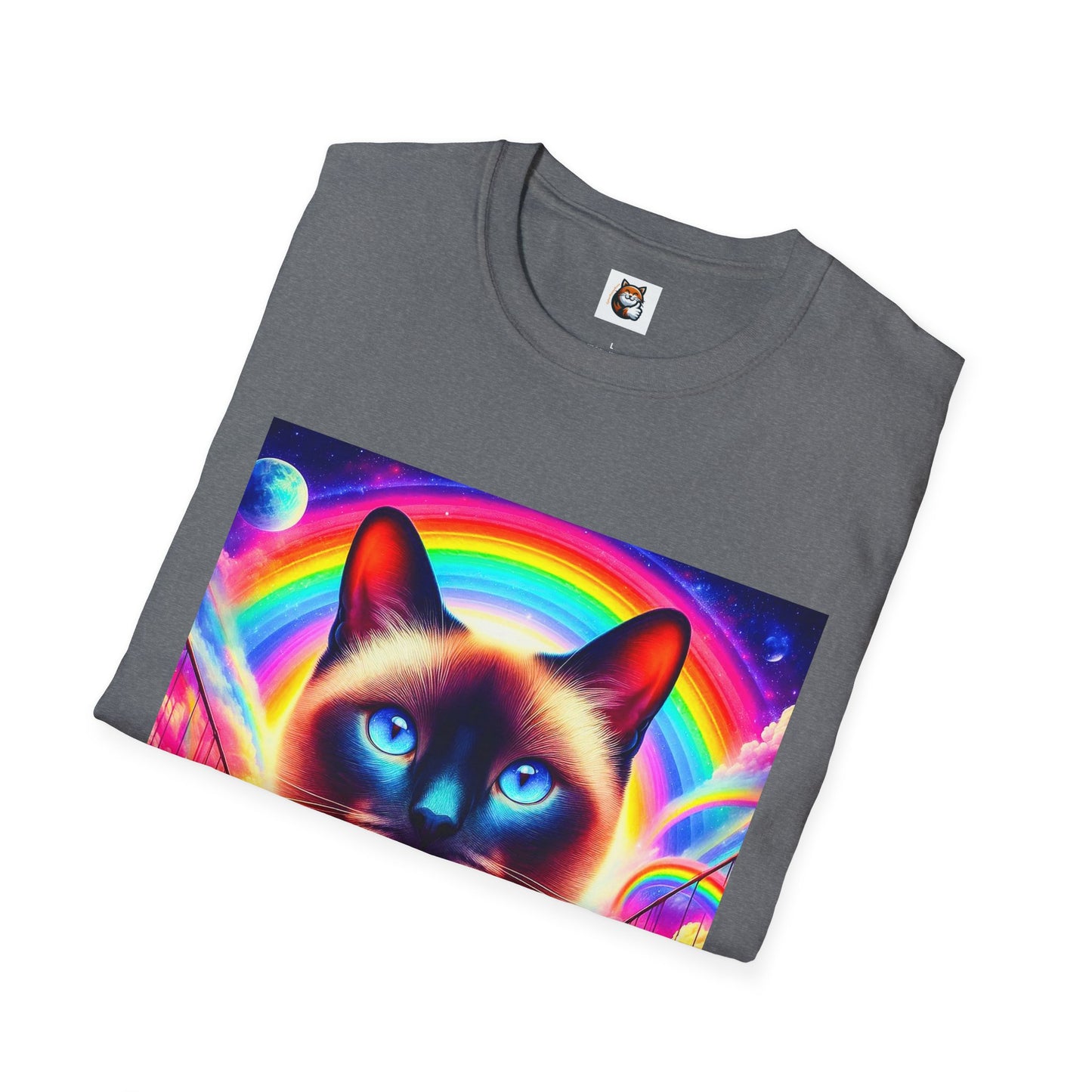 Siamese Cat floating kitty shirt