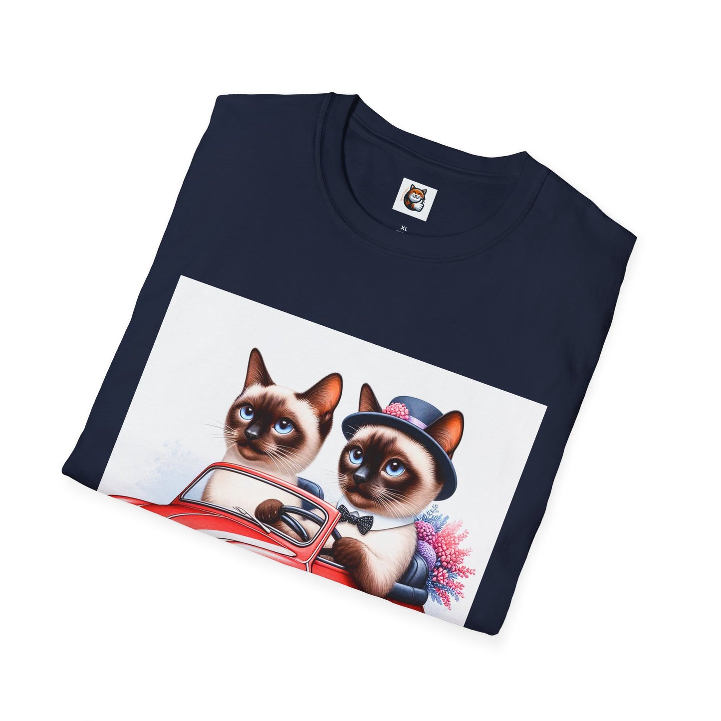 Wacky Siamese Cat friends driving
