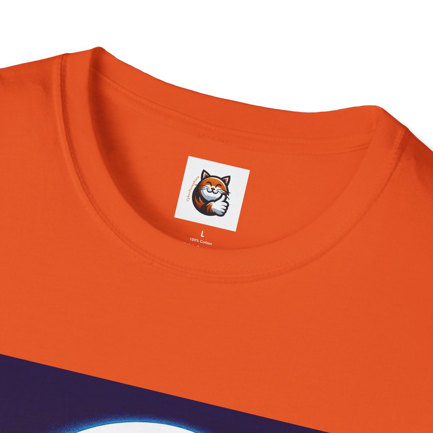 Russian Blue Cat Unisex Softstyle T-Shirt