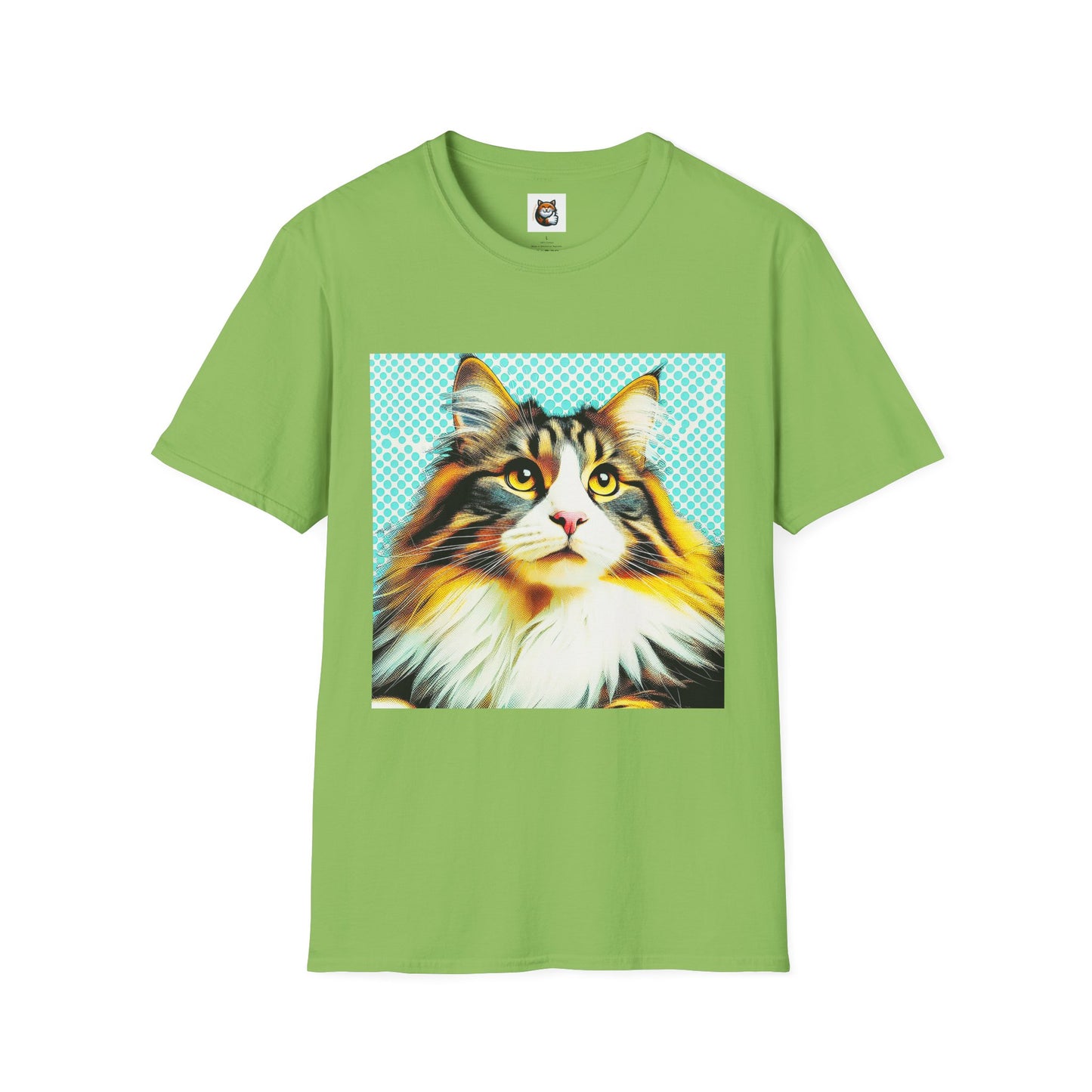 Norwegian Forest Cat Unisex Softstyle T-Shirt