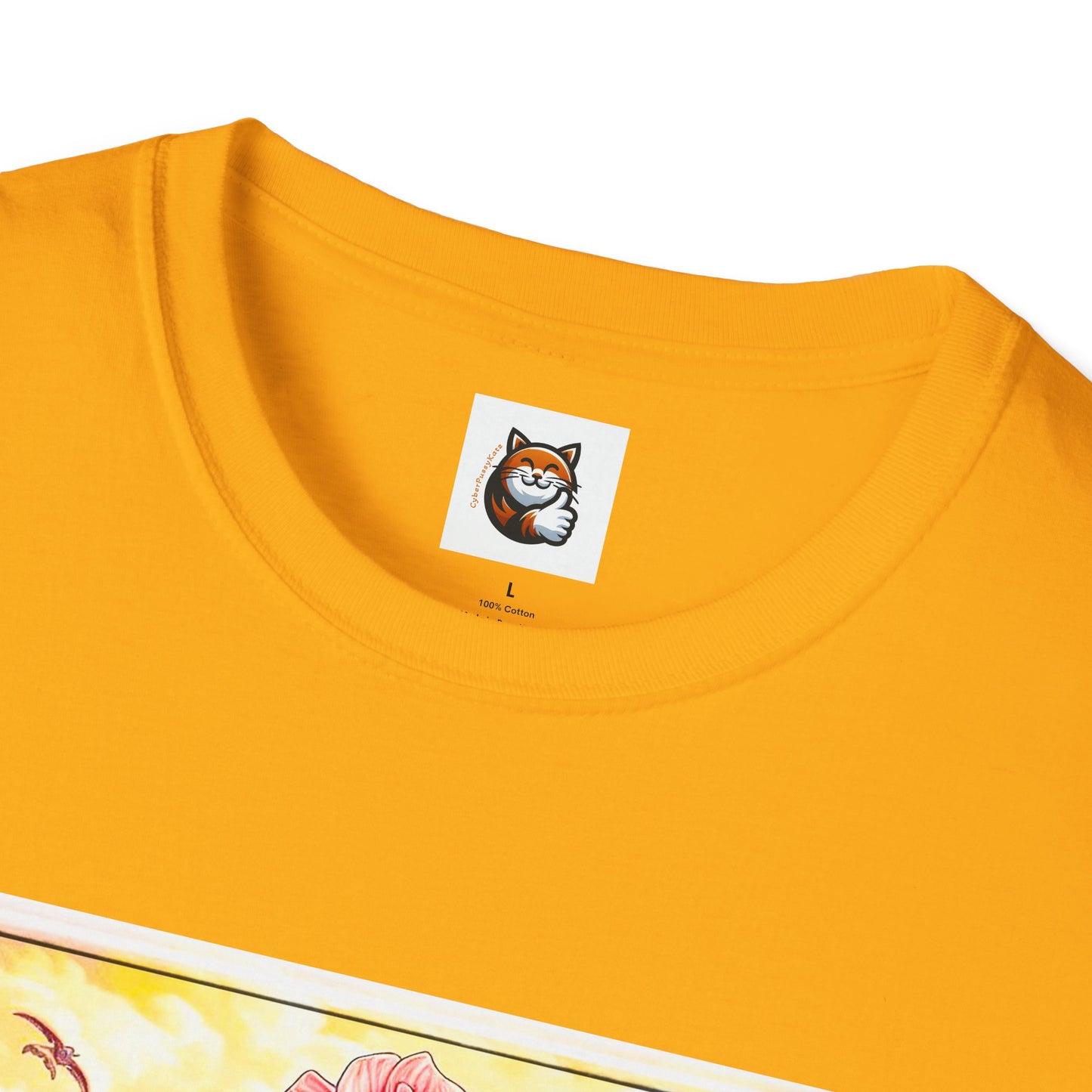 British Shorthair pretty surfer girl Softstyle T-Shirt