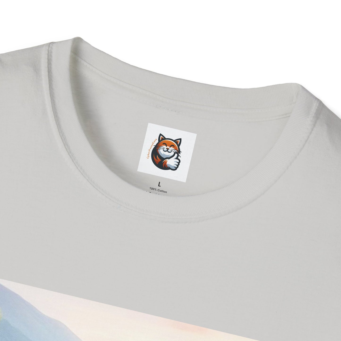 Wacky Norwegian Forest Cat Unisex Softstyle T-Shirt