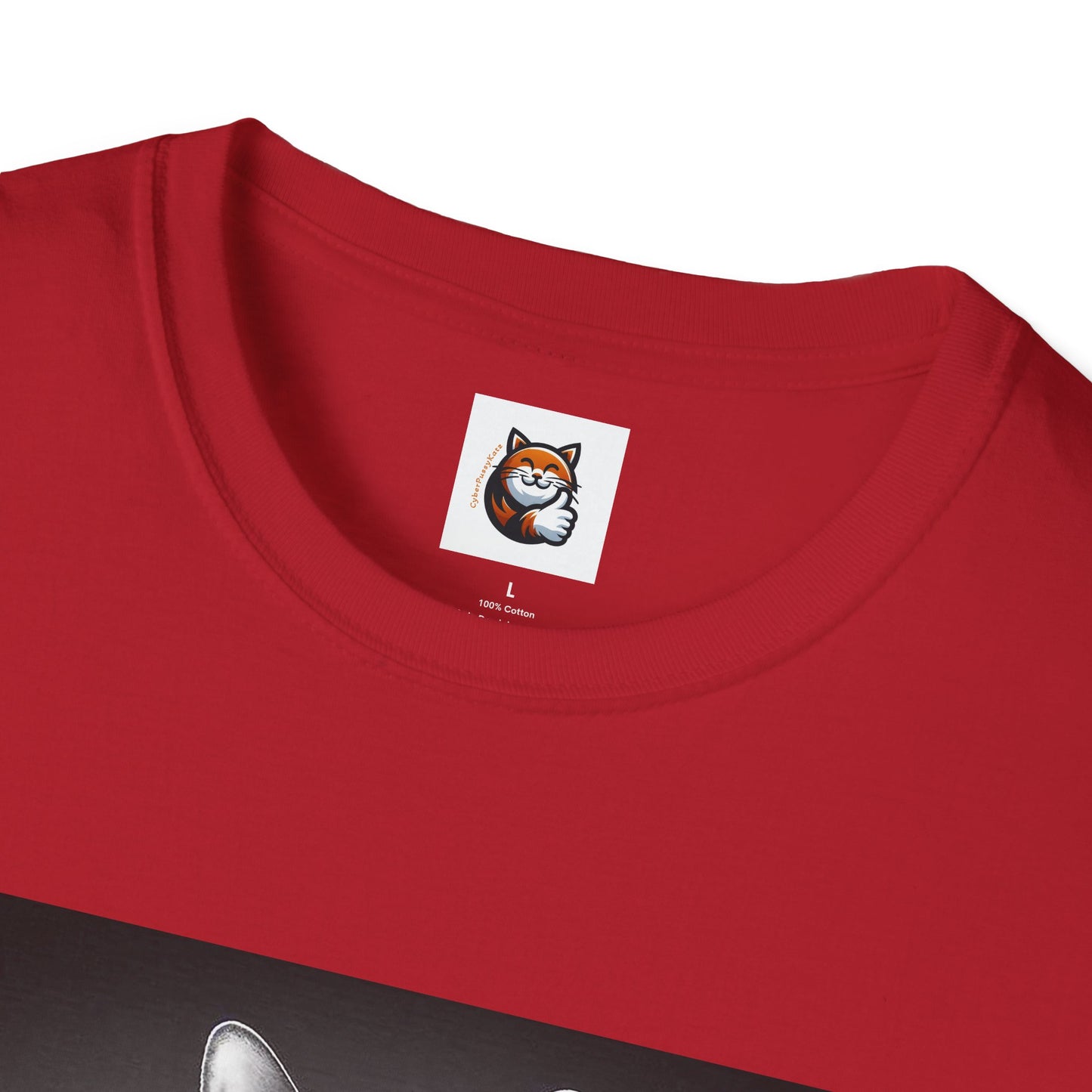 Devon Rex Cat Unisex Softstyle T-Shirt