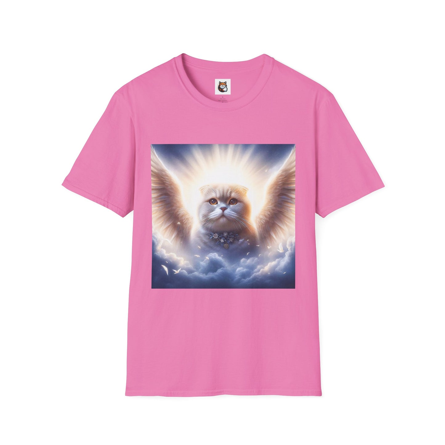 Scottish Fold Cat pretty Angel   T-Shirt