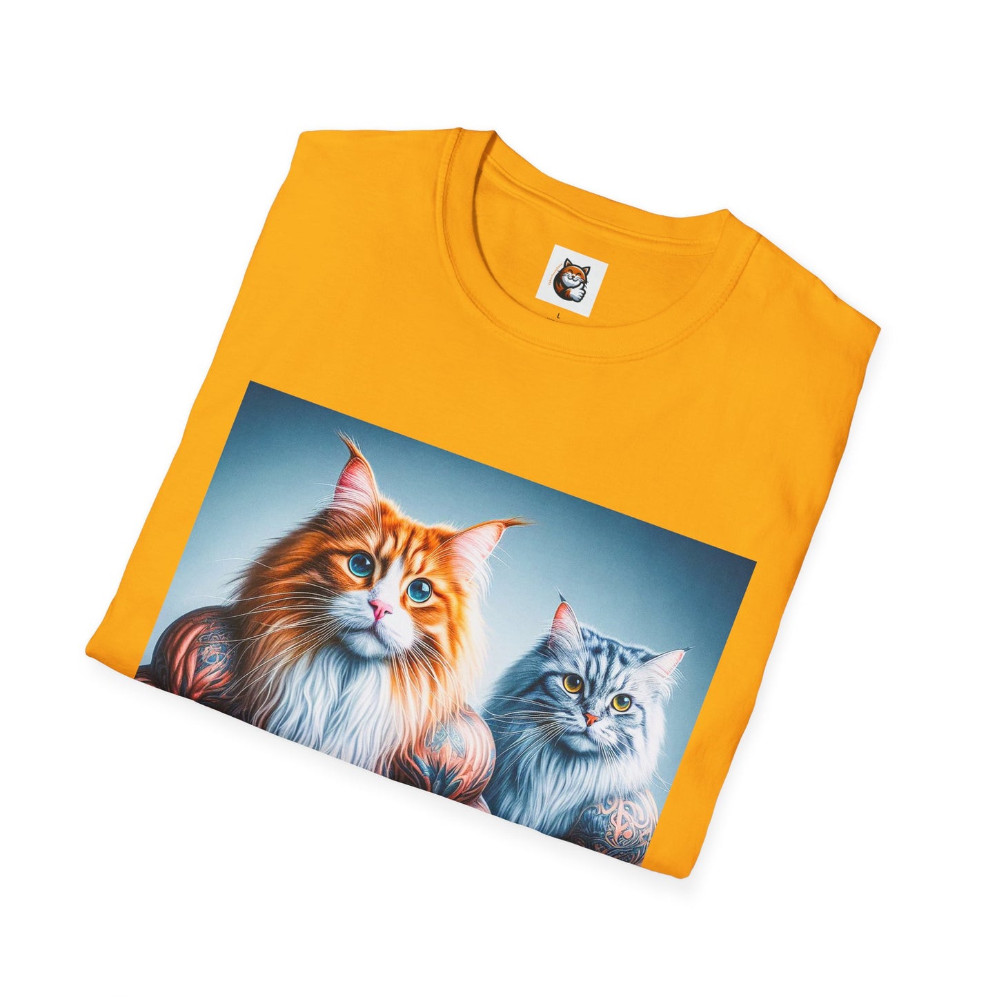 Norwegian Forest Cat Unisex Softstyle T-Shirt