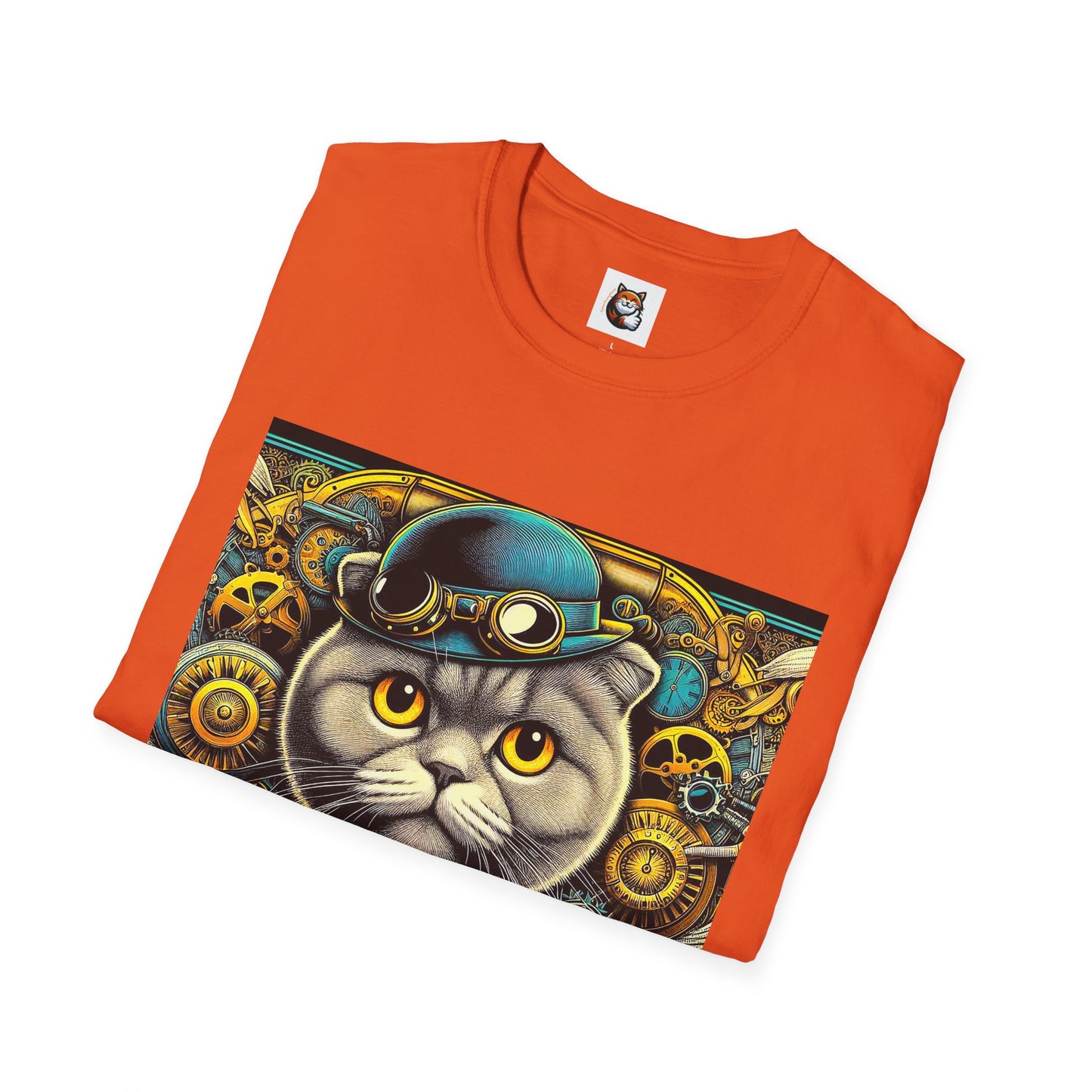 Scottish Fold  steam punk T-Shirt