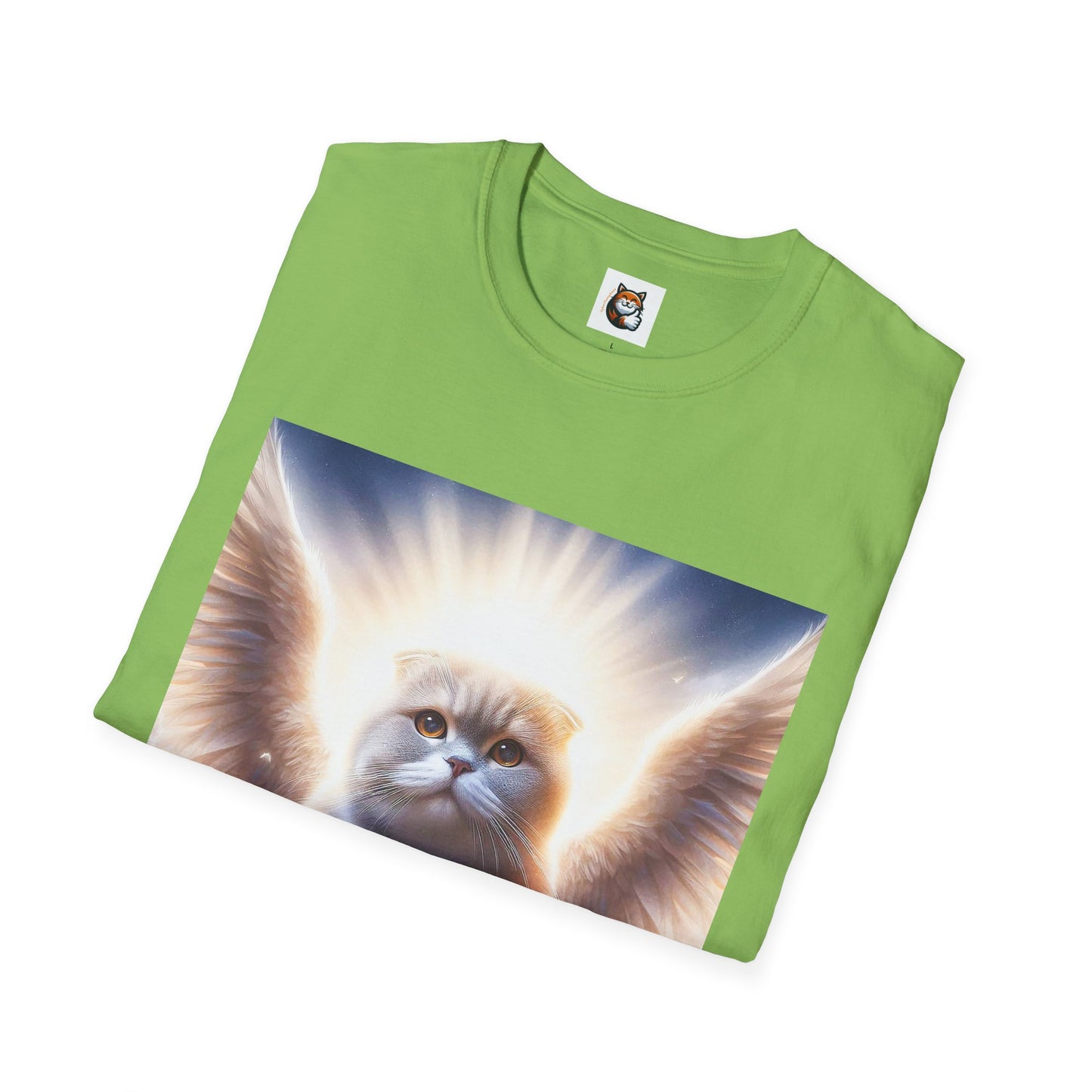 Scottish Fold Cat pretty Angel   T-Shirt