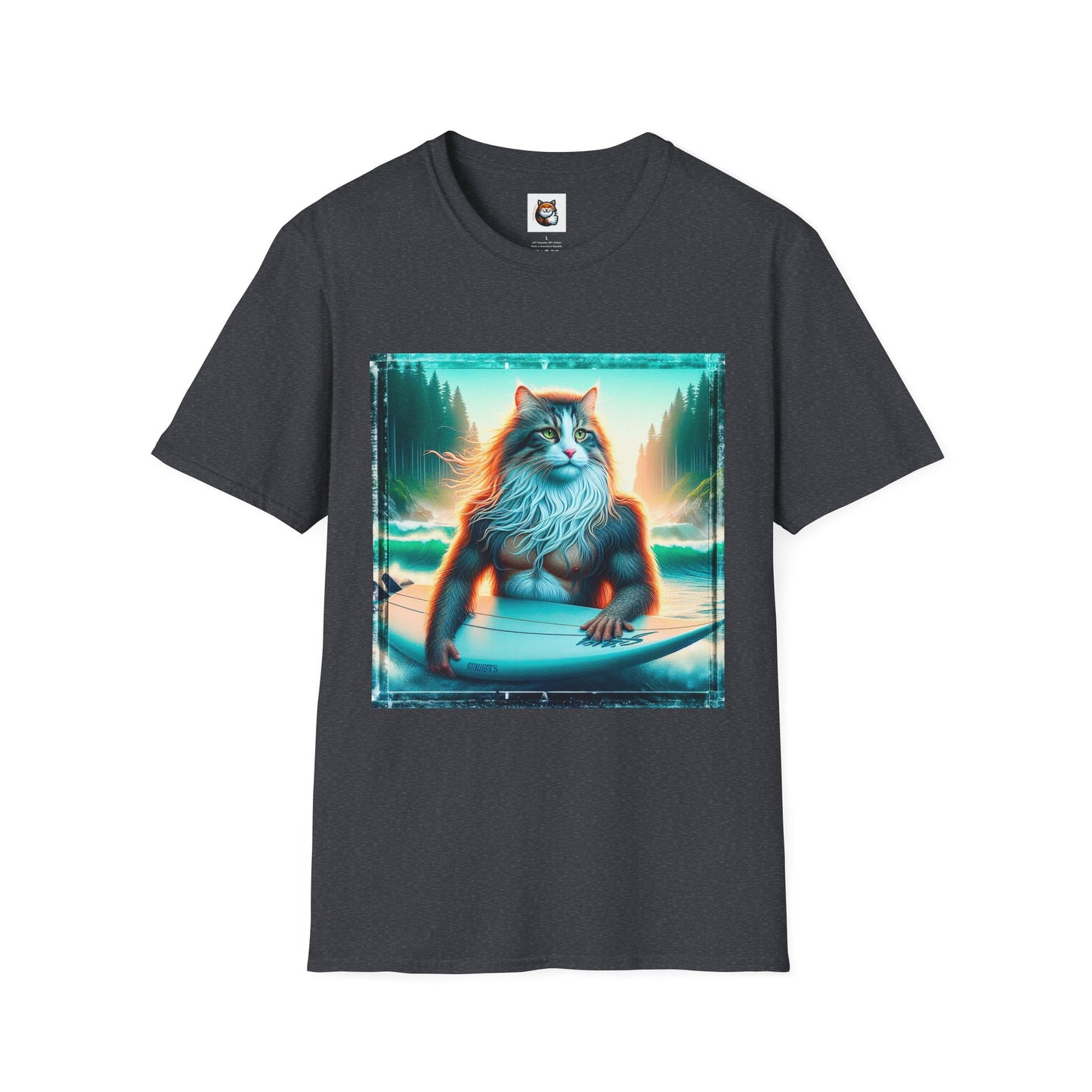 Norwegian Forest Cat Unisex Softstyle T-Shirt