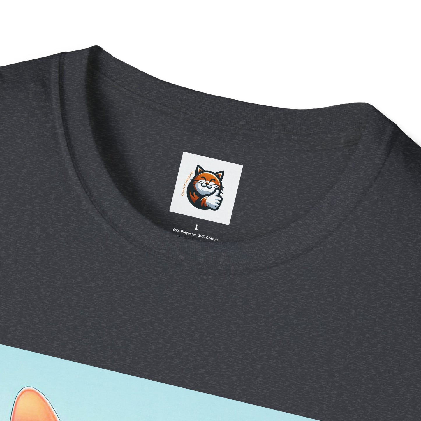 Cornish Rex Cat beach surfer T-Shirt