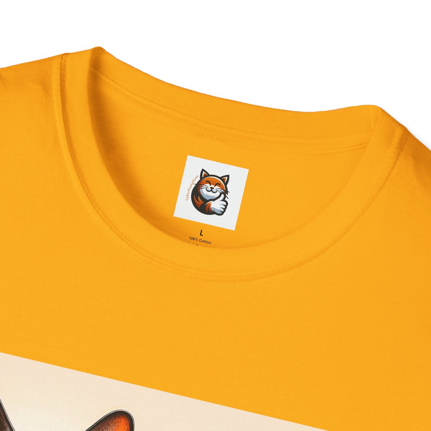 Wacky  Devon Rex Cool cats  Unisex Softstyle T-Shirt