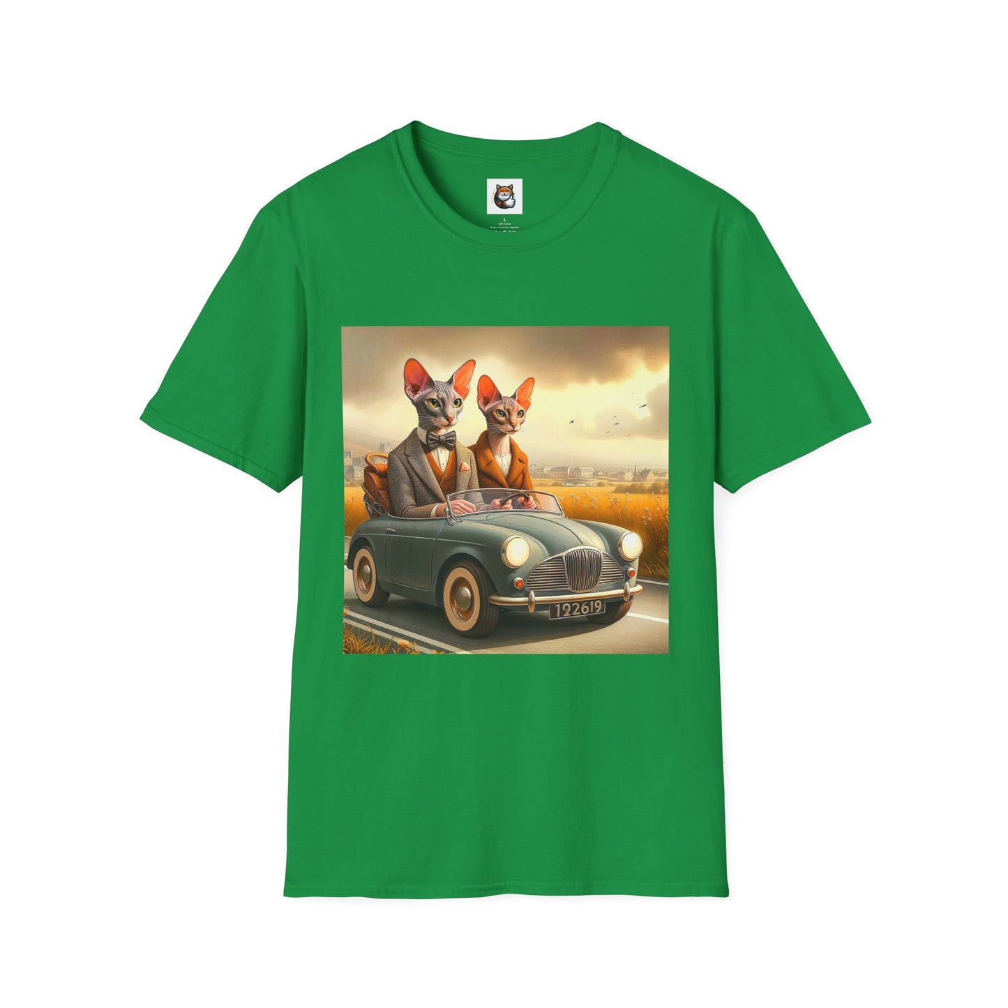 Wacky Oriental Shorthair Unisex Softstyle T-Shirt