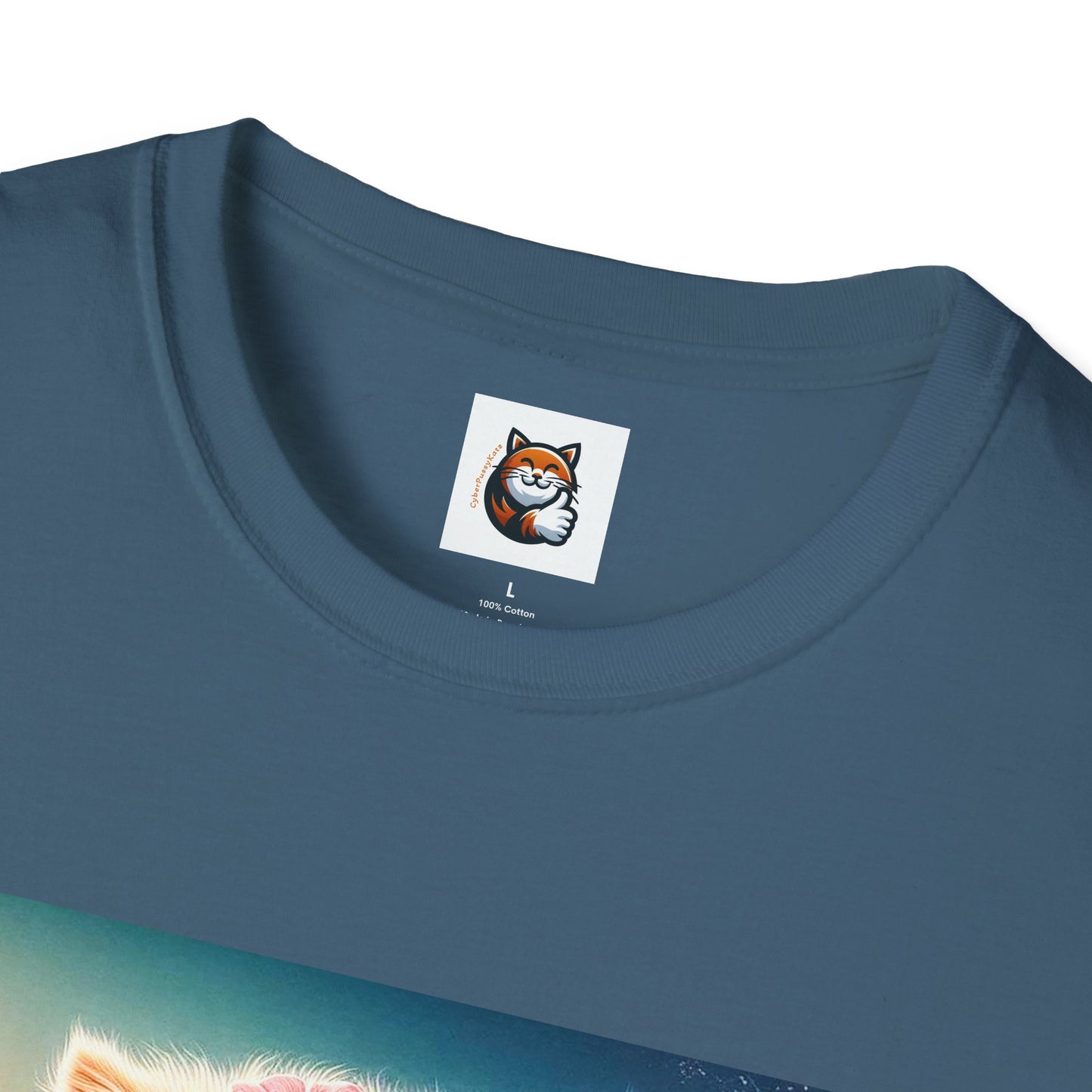 Selkirk Rex Cat T-Shirt beach babe