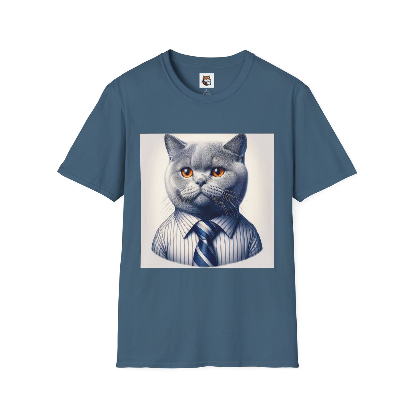 British Shorthair business professionals Softstyle T-Shirt
