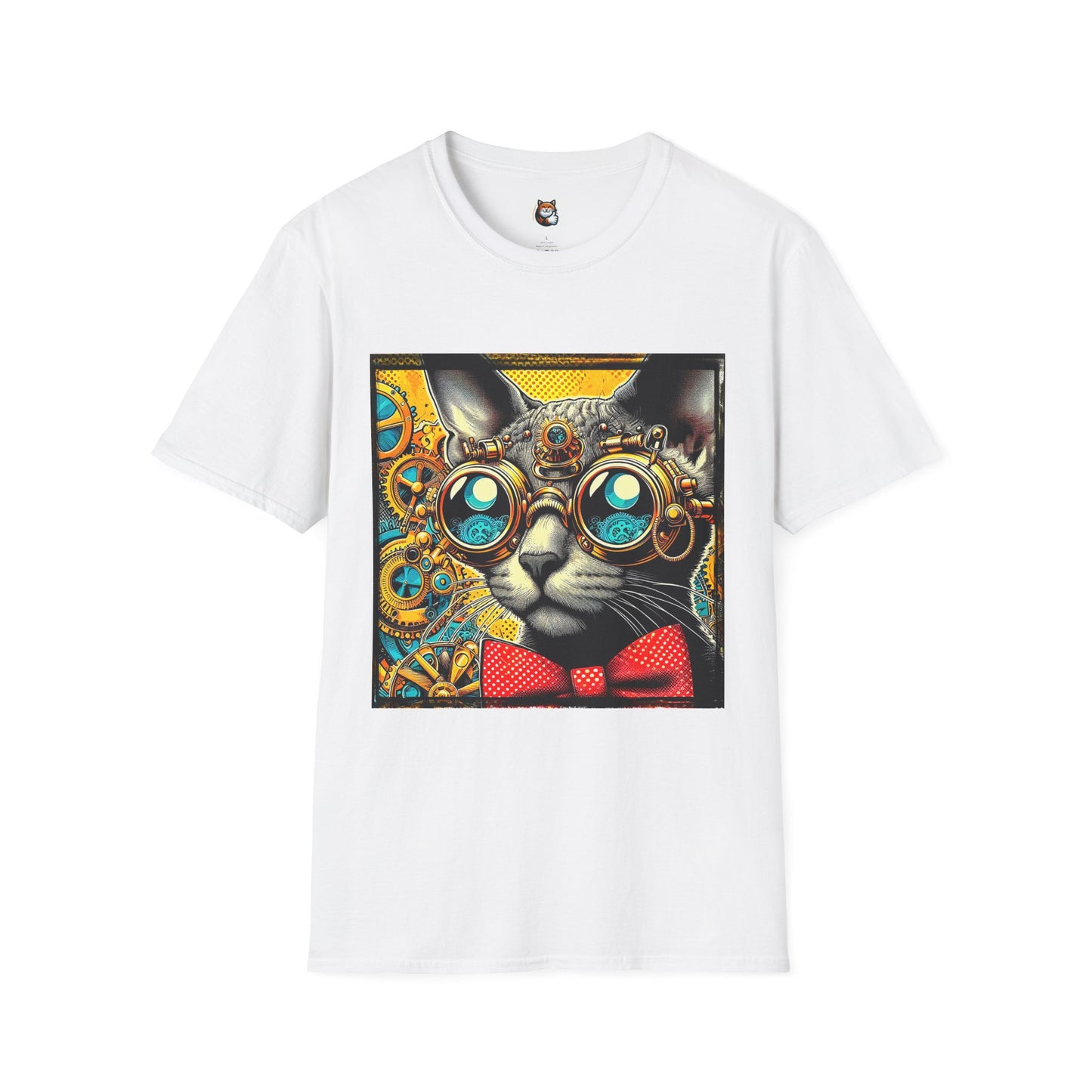 Cornish Rex Cat steam punk  T-Shirt