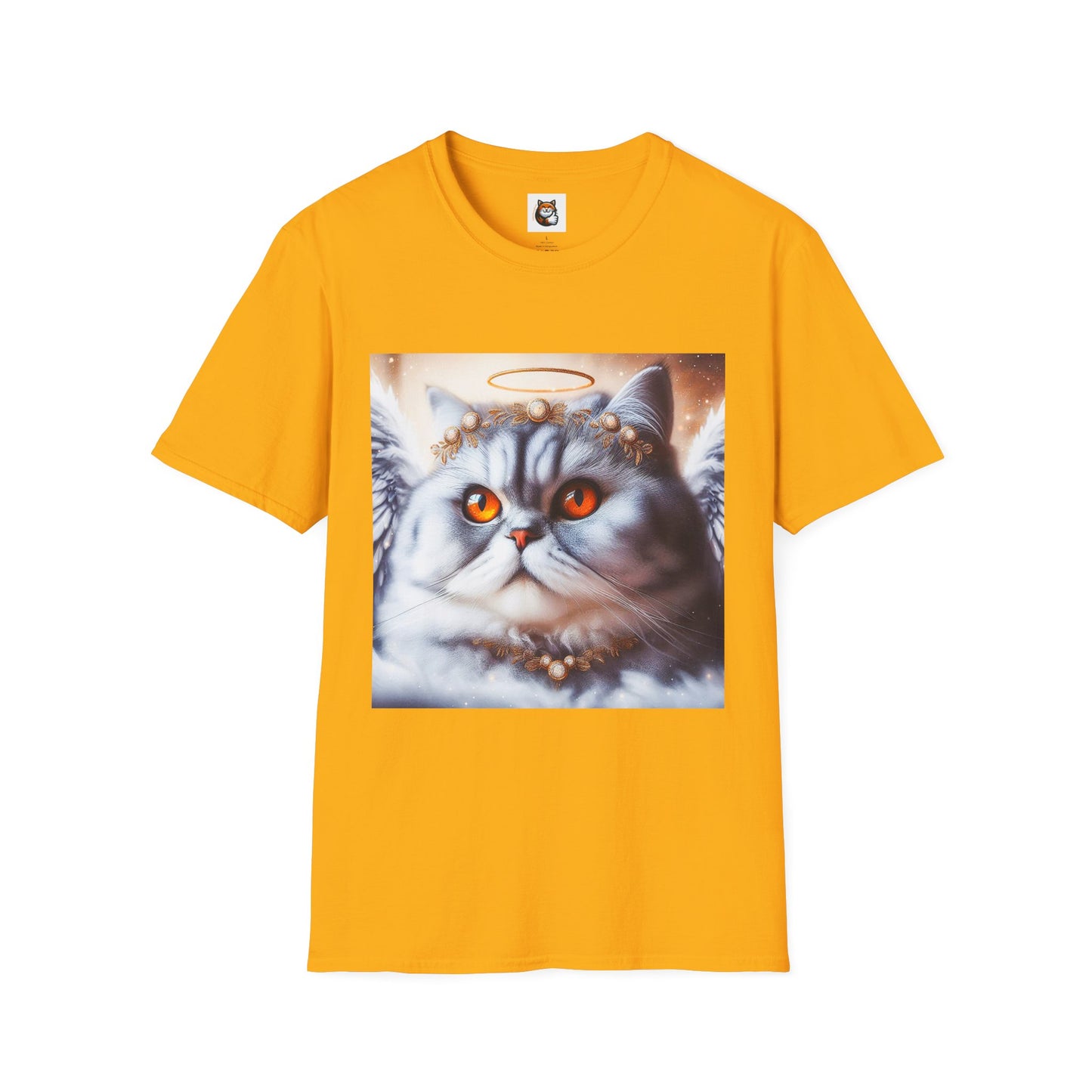Selkirk Rex Cat T-Shirt heavenly Angel