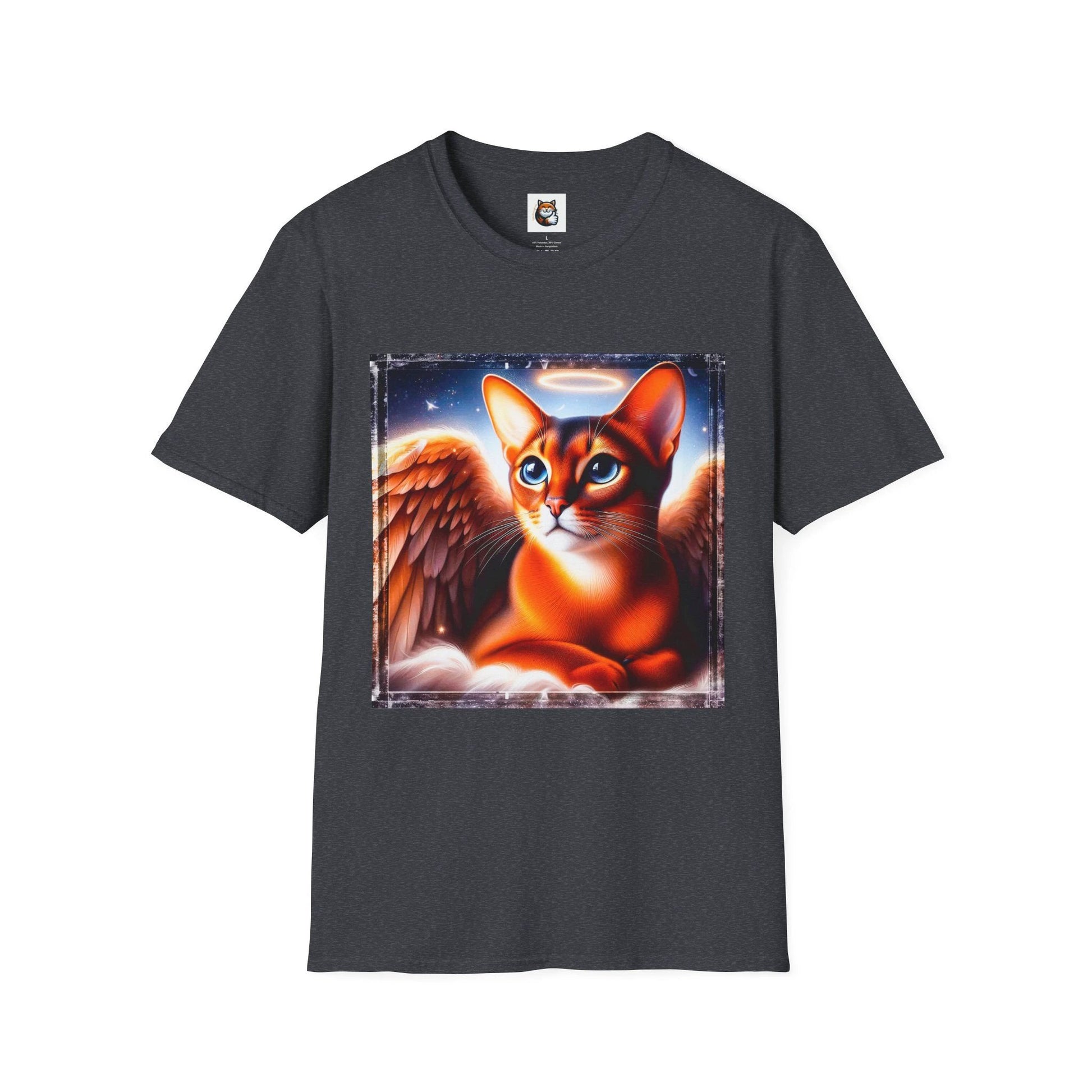 Abyssinian heavenly Angel Softstyle T-Shirt by Printify