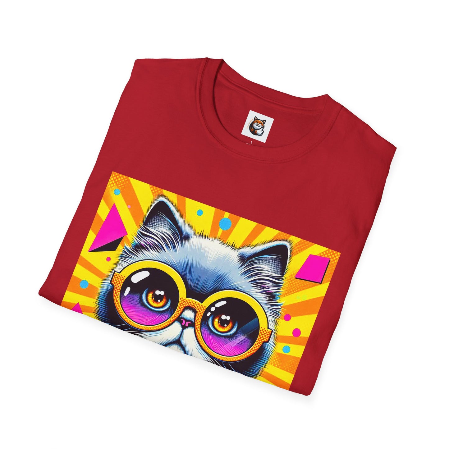 Persian Cat Unisex Softstyle T-Shirt