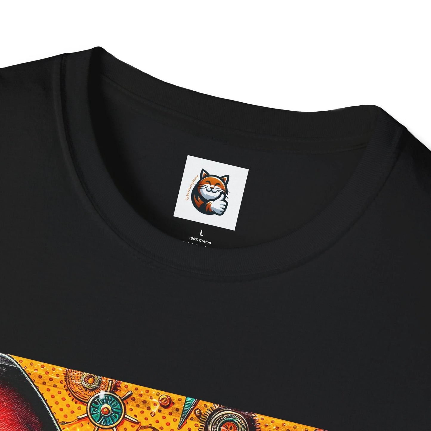 Cornish Rex Cat steam punk T-Shirt by Printify