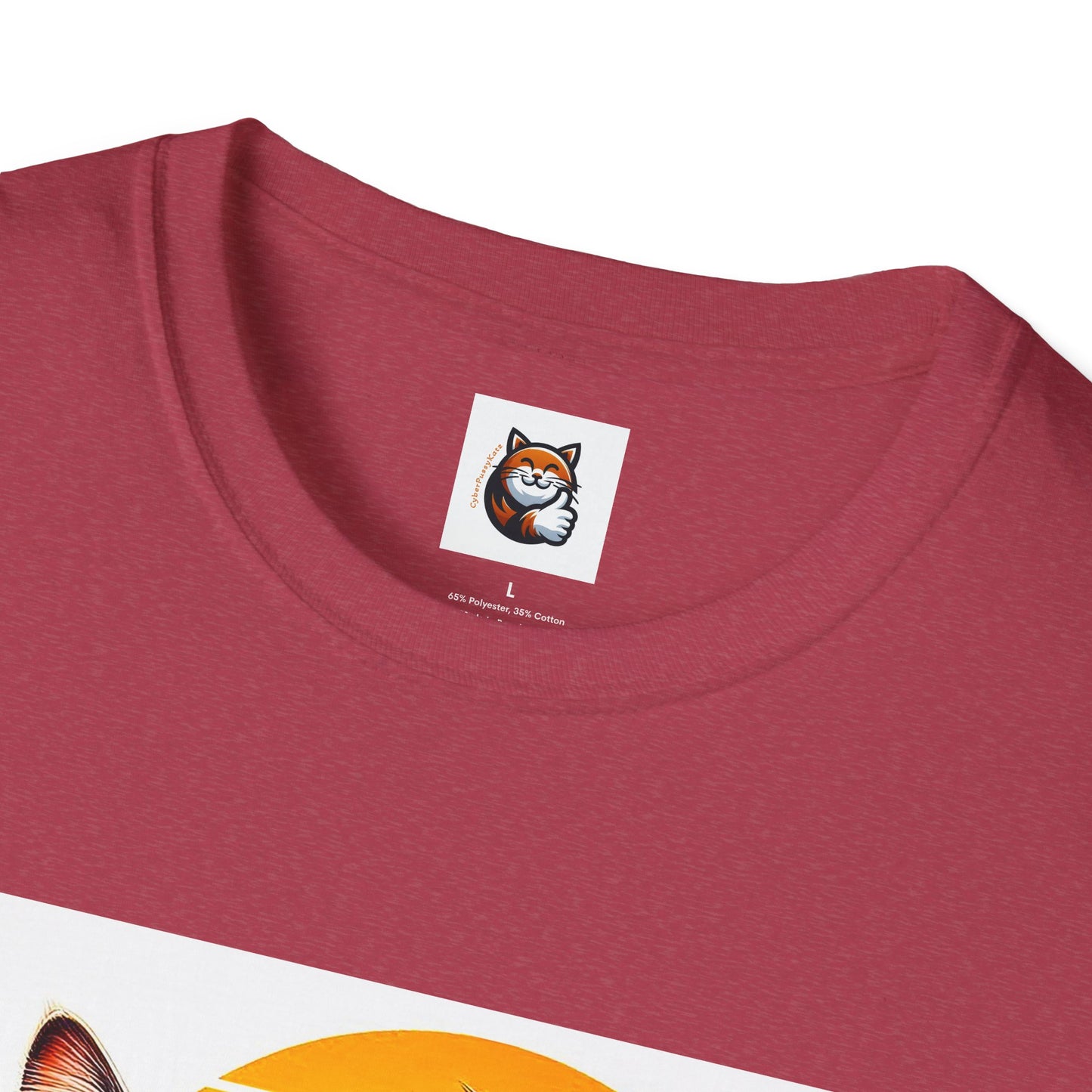 British Shorthair surfing Softstyle T-Shirt