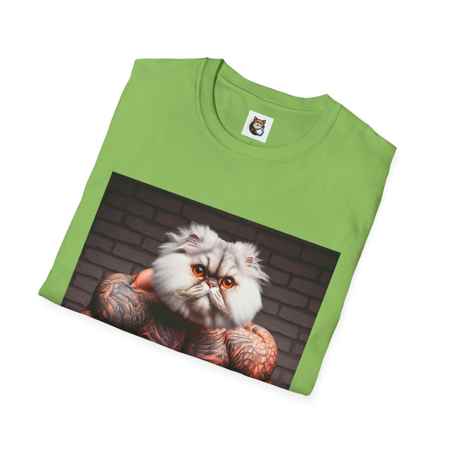Selkirk Rex Cat T-Shirt arms
