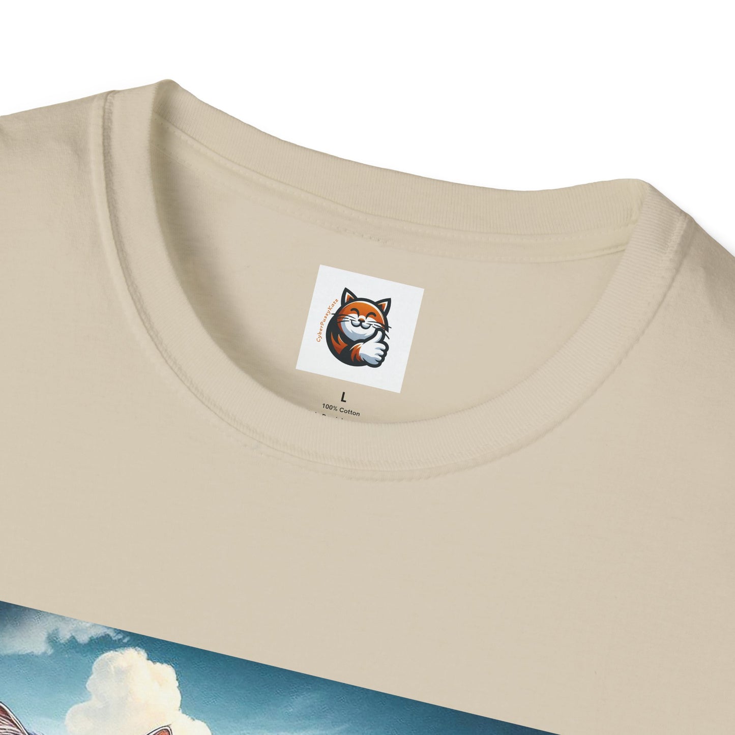 Wacky Norwegian Forest Cat Unisex Softstyle T-Shirt