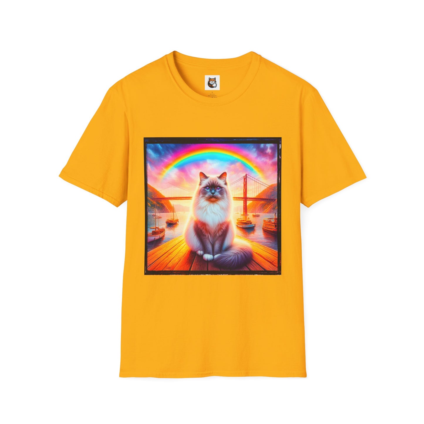 Birman rainbow bridge Softstyle T-Shirt
