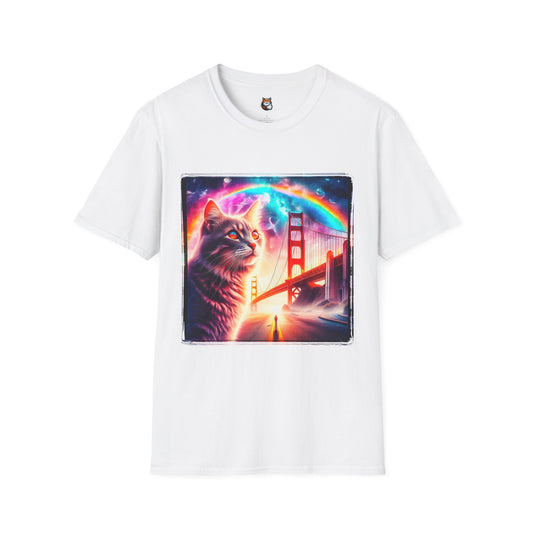 Domestic Cat Unisex Softstyle T-Shirt