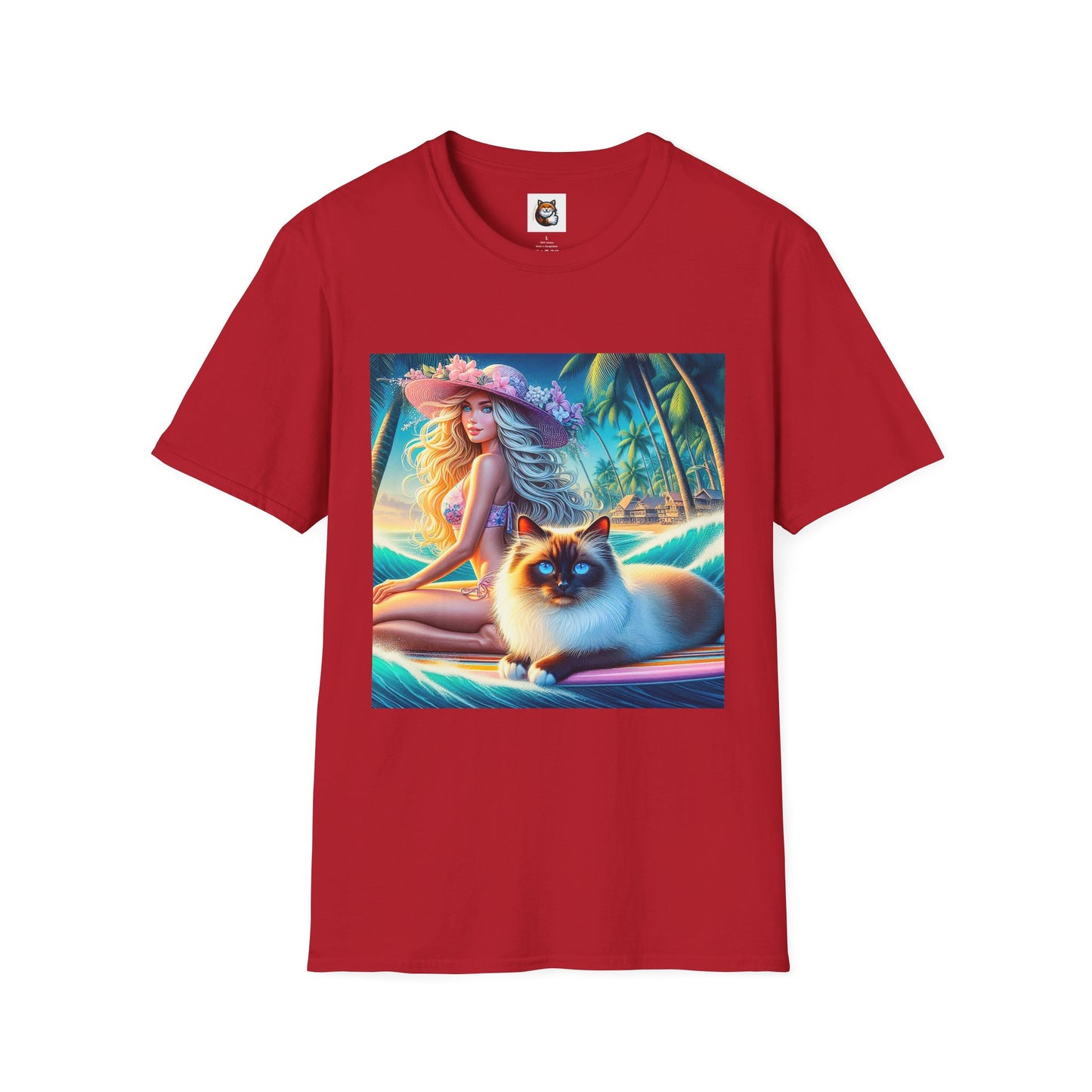 Birman hawaii Softstyle T-Shirt