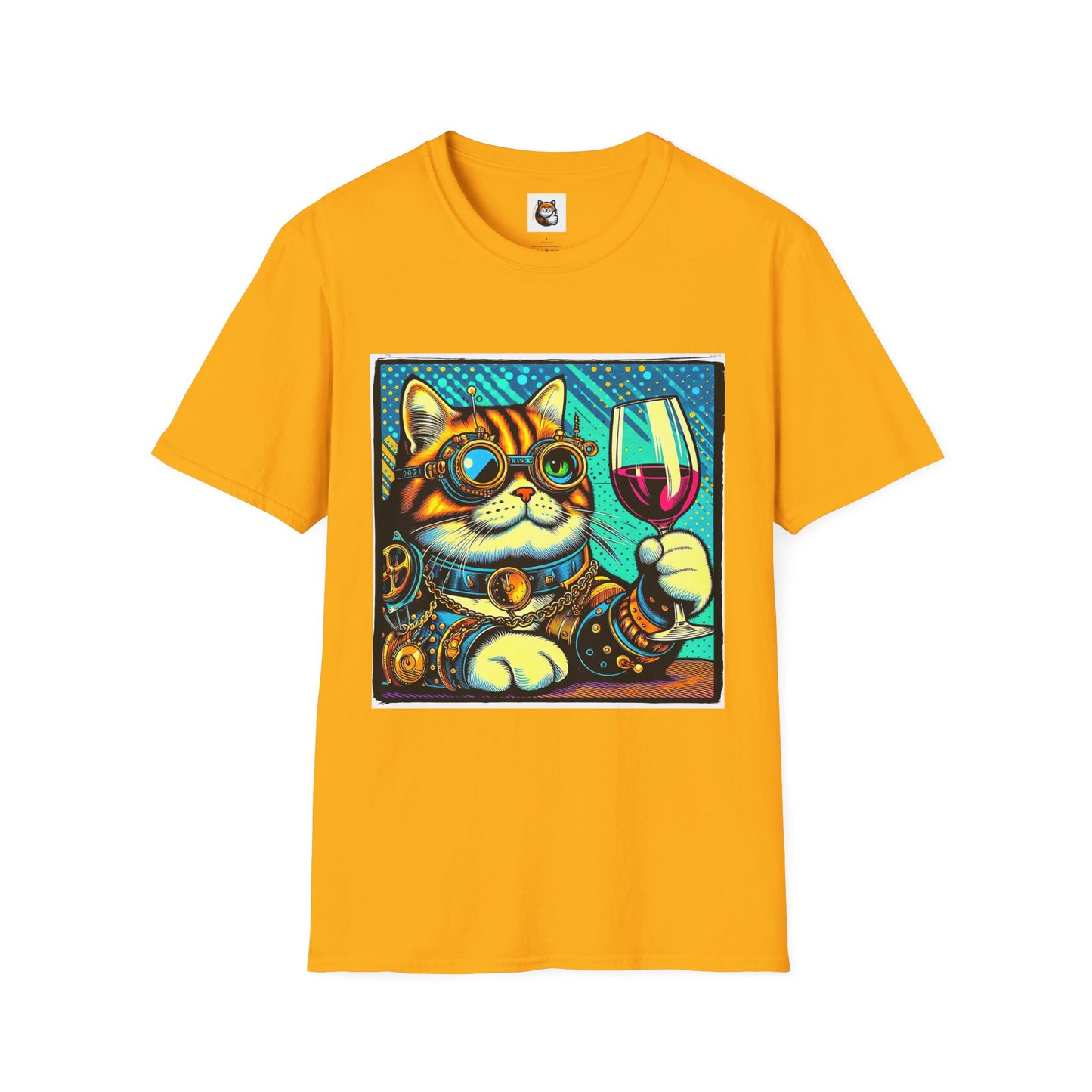Domestic Cat Unisex Softstyle T-Shirt
