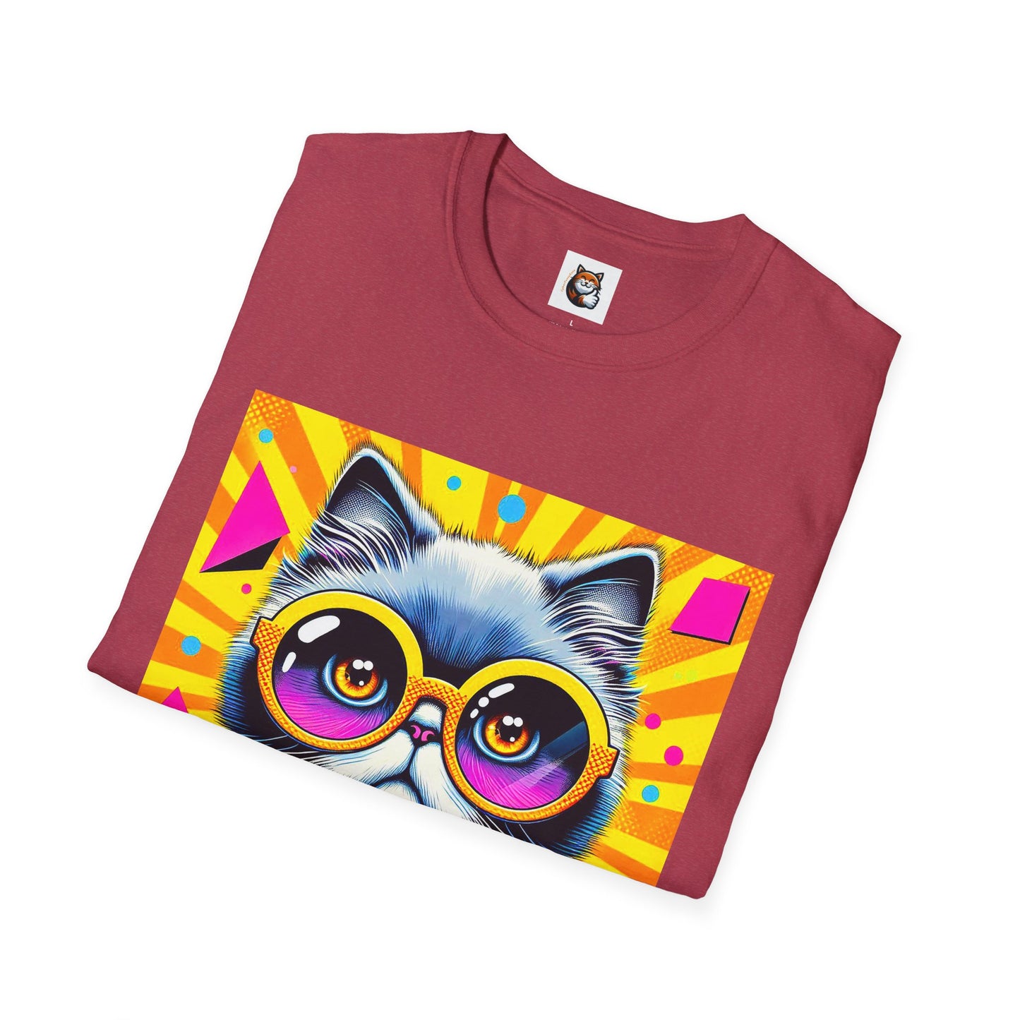 Persian Cat Unisex Softstyle T-Shirt