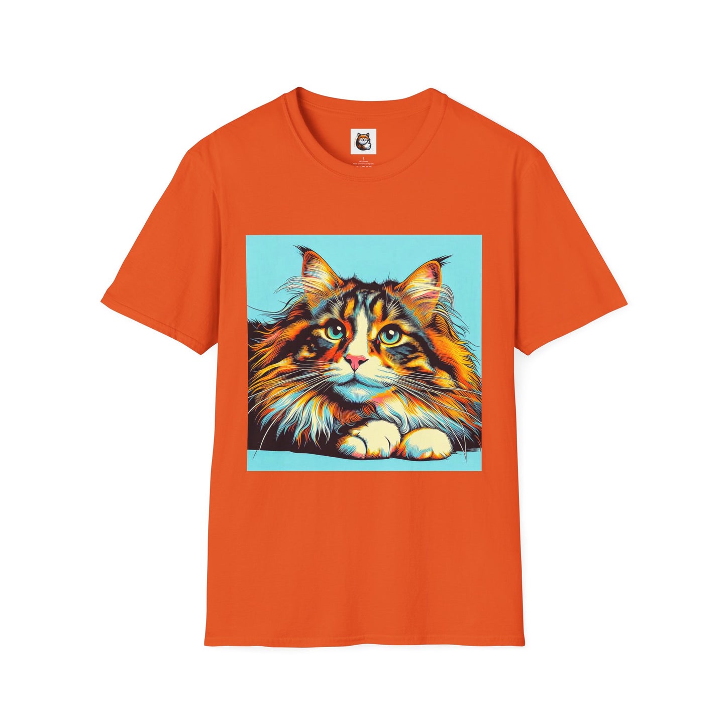 Norwegian Forest Cat Unisex Softstyle T-Shirt