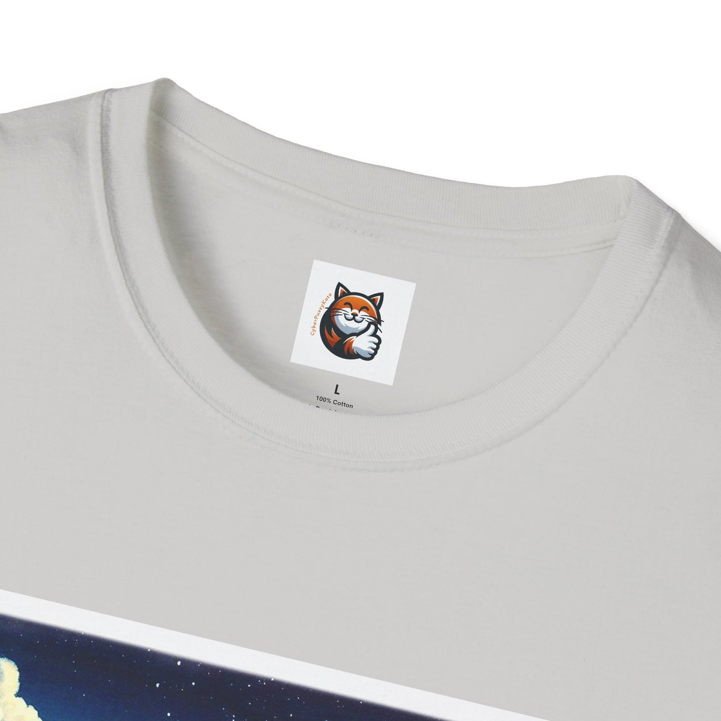 Wacky Exotic Shorthair Cat Unisex Softstyle T-Shirt
