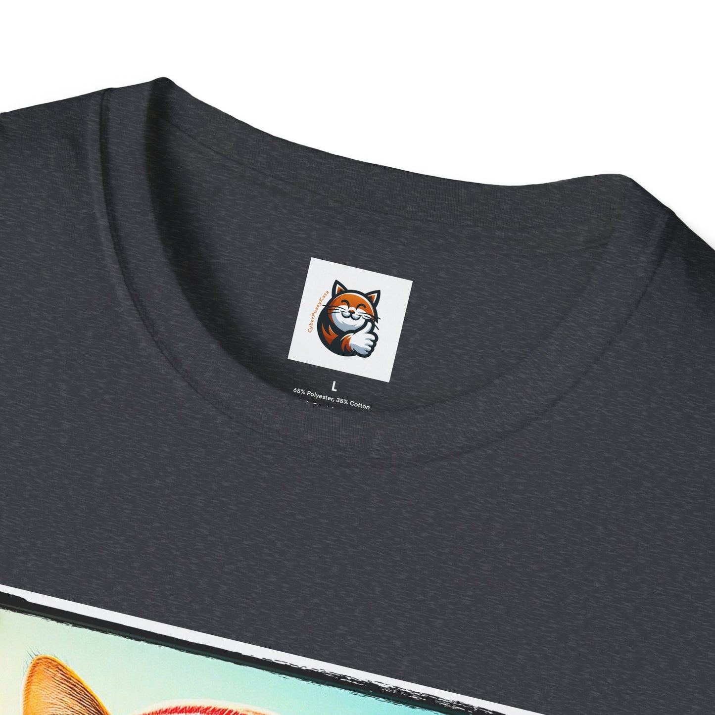 Domestic Cat Unisex Softstyle T-Shirt