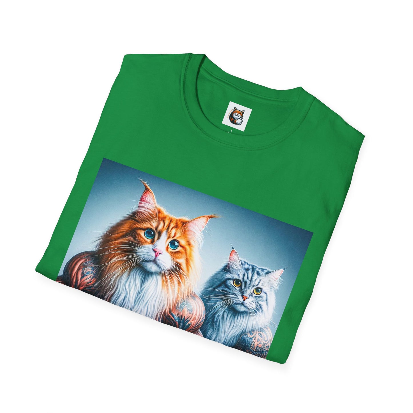 Norwegian Forest Cat Unisex Softstyle T-Shirt