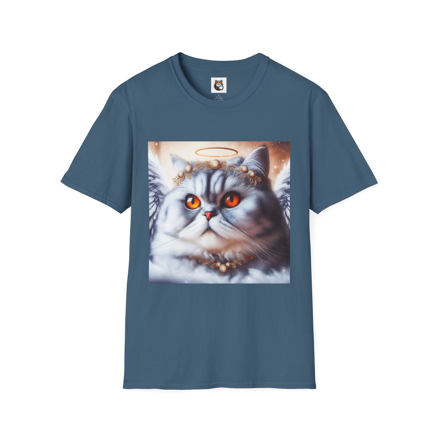 Selkirk Rex Cat T-Shirt heavenly Angel