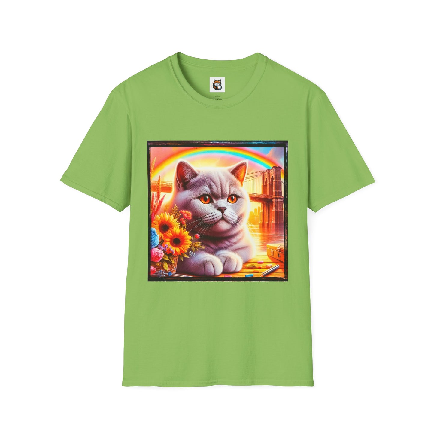 British Shorthair Unisex Softstyle T-Shirt